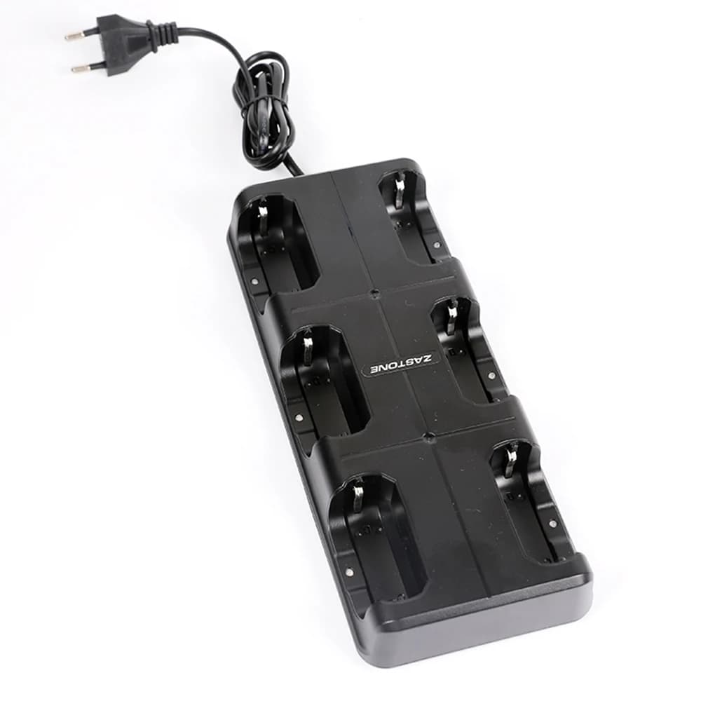 Accessorio per walkie-talkie Caricatore per walkie-talkie a sei vie con radio X6 a 6 slot
