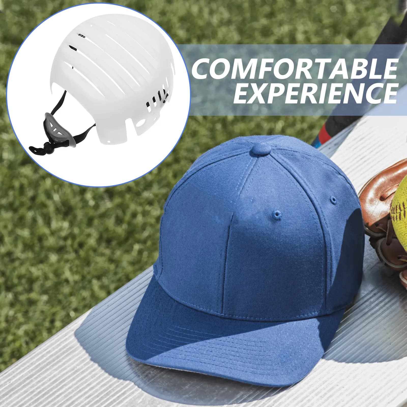 Inserto Protettivo per Cappelli di Sicurezza, Antiurto e Anticollisione, per Cappellini da Baseball e Caschi Rigidi, Fodera di Sicurezza per Cappelli Sportivi