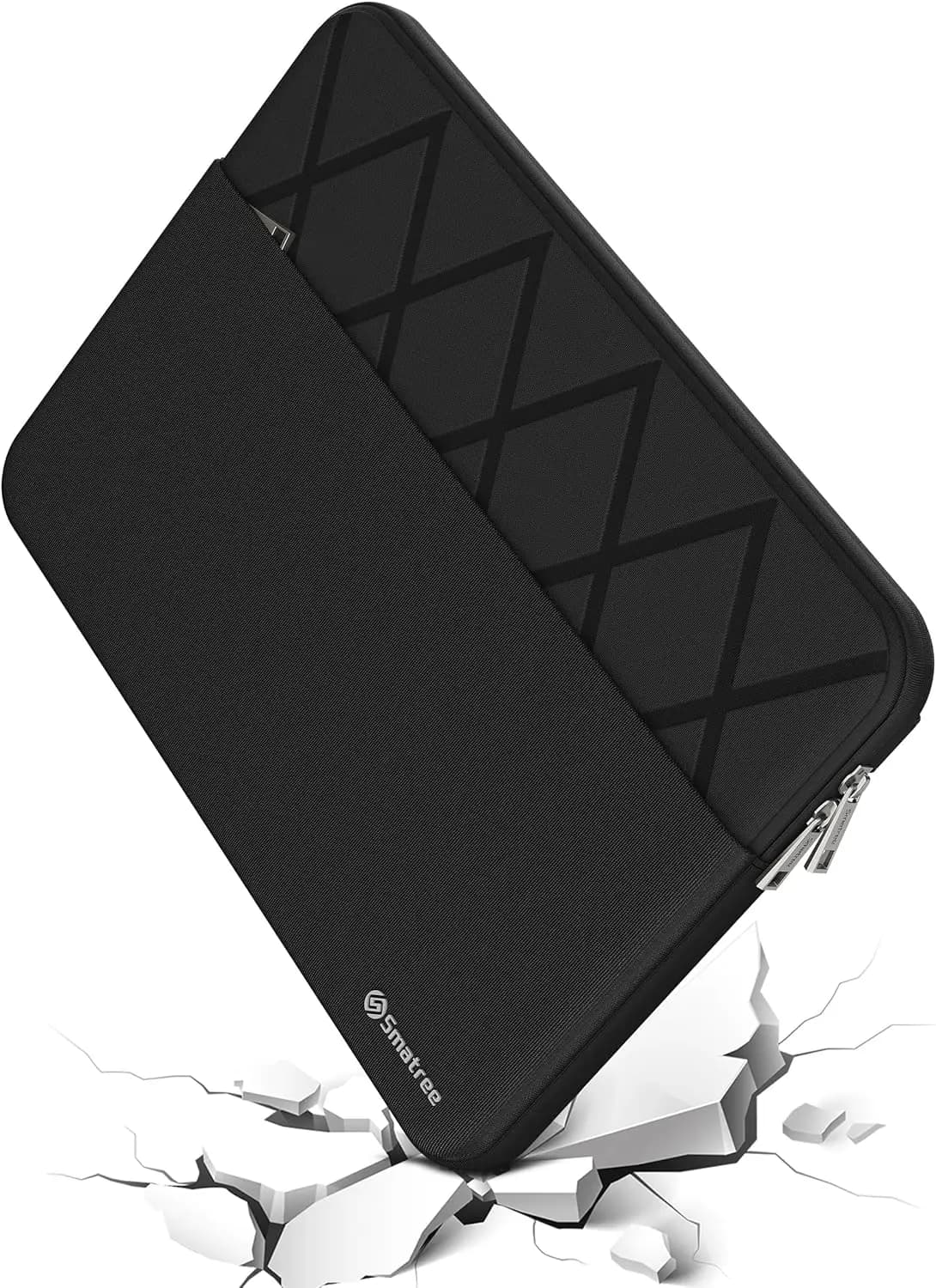 Custodia per Laptop da 15,3 Pollici per Modelli Apple MacBook Air M4/M3/M2, Design Antiurto con Tasca per Accessori