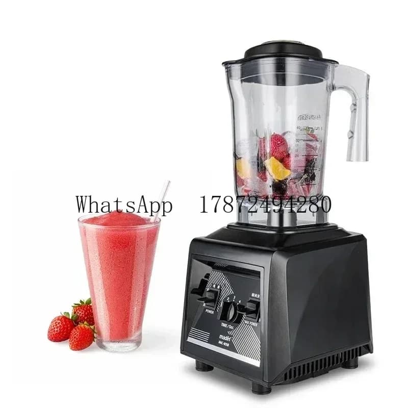 Professional table mixer 1800w 2 in 1 Silver ridge blender for heavy duty ice robots
