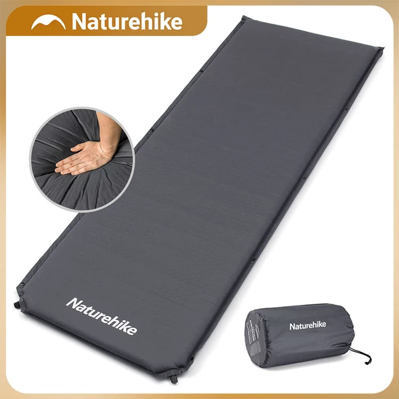 Naturehike Waterproof Foldable Camping Air Mat 5 cm thick Self-flat Sleep Mat for hiking