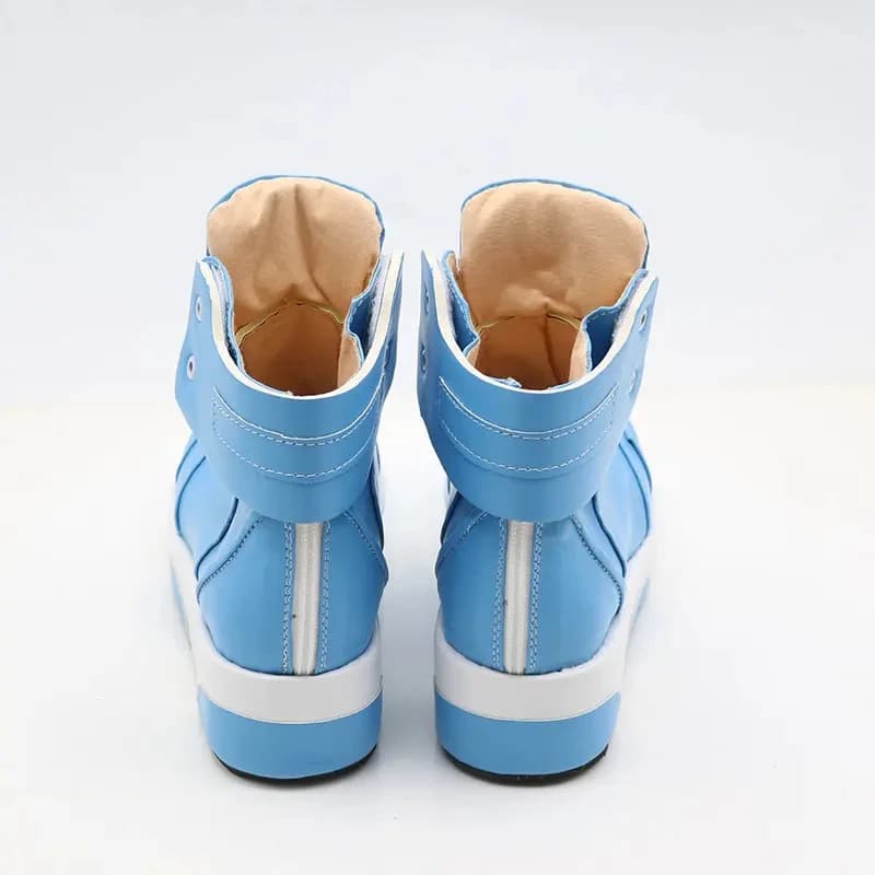 Stivali Cosplay Anime A;3,7' per Gioco, Scarpe Tracer Overwatch, Accessori Costume per Feste di Halloween per Adulti, Personalizzati;4'b,7'm\1/