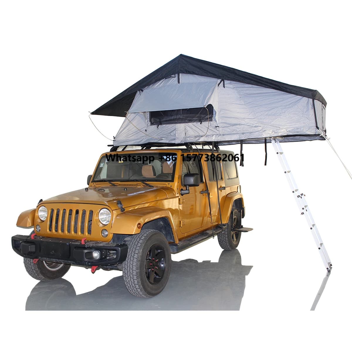 Tenda da Tetto per Auto con Annesso per Animali Domestici, Personalizzabile, per Campeggio Familiare e Outdoor