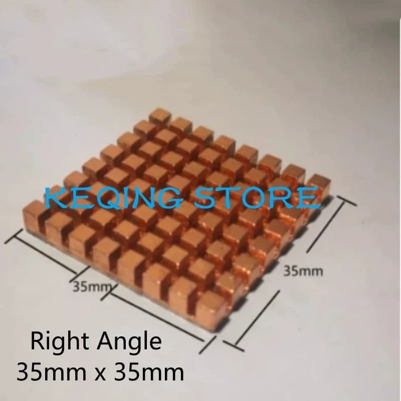 10-40 Pure Copper Heat Dissipator Raspberry PI electronic components cooling chip memory video Memory PC Heat Dissipator MOSFET