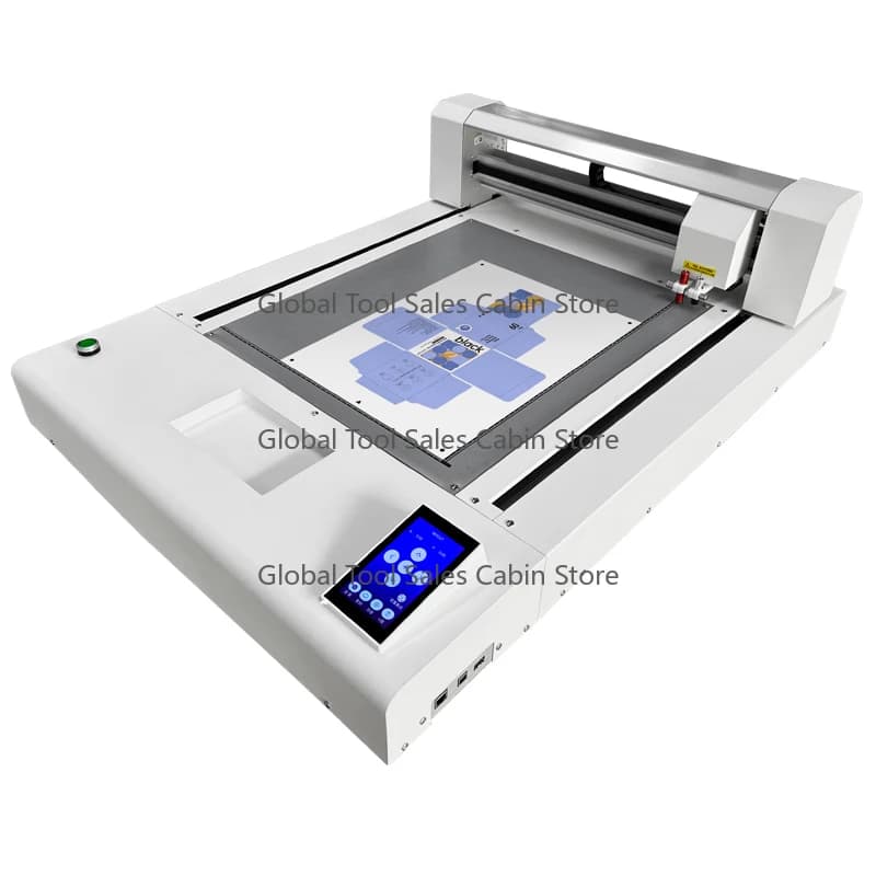 Plotter da taglio a base piatta Mycut Macchina da taglio per pellicole riflettenti in vinile con etichette adesive digitali