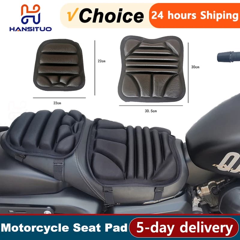 Pack of 1/2 cushion for motorcycle seat cushion 3D comfort gel seat universal breathable cushion for advanced mountain