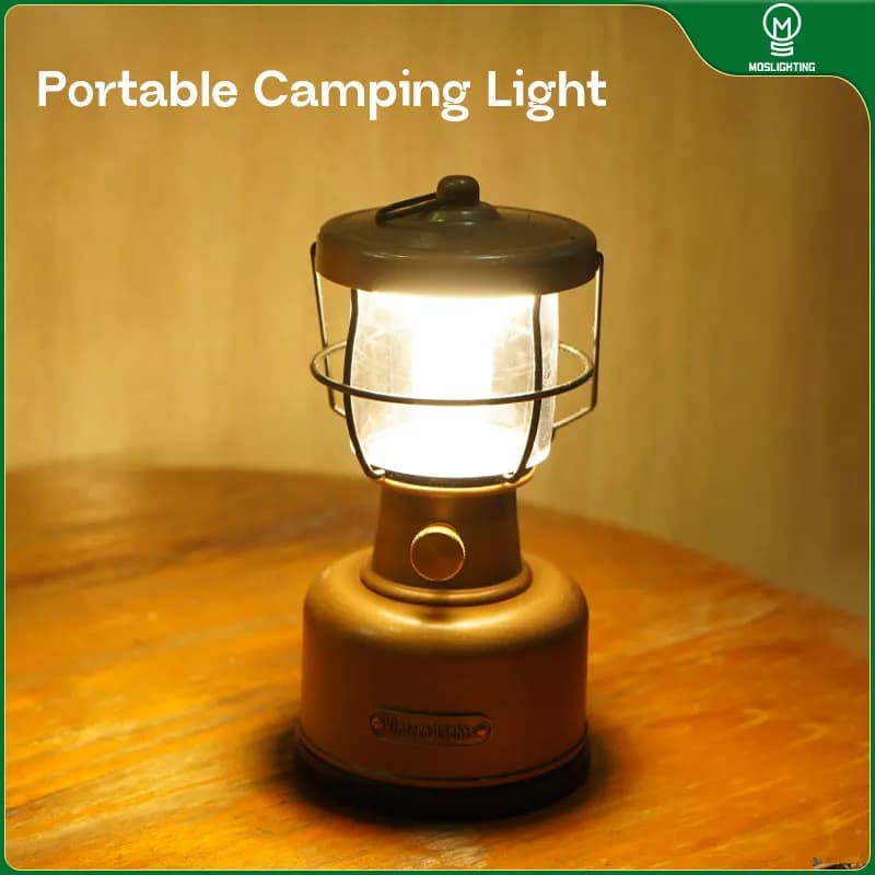 MOSLIGHTING 18000mAh Lanterna da campeggio Decorazione Atmosfera Illuminazione Lampada da scrivania a LED Lampada da campeggio esterna Lampada da tavolo Lanterna