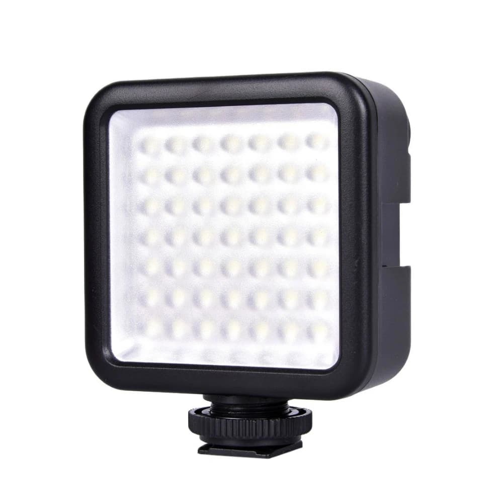 W49 Photo Flash Mini Pro Led Video Light for Dslr Camera, Camcorder DVR, DV Camera Light Black for Gopro Accessories