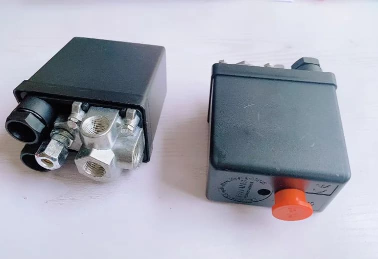 Accessori per compressori d'aria pressostato pressione 220V 5-8KG pressostato automatico di avvio e arresto pressione aria 1 porta 4 porte 175 PS