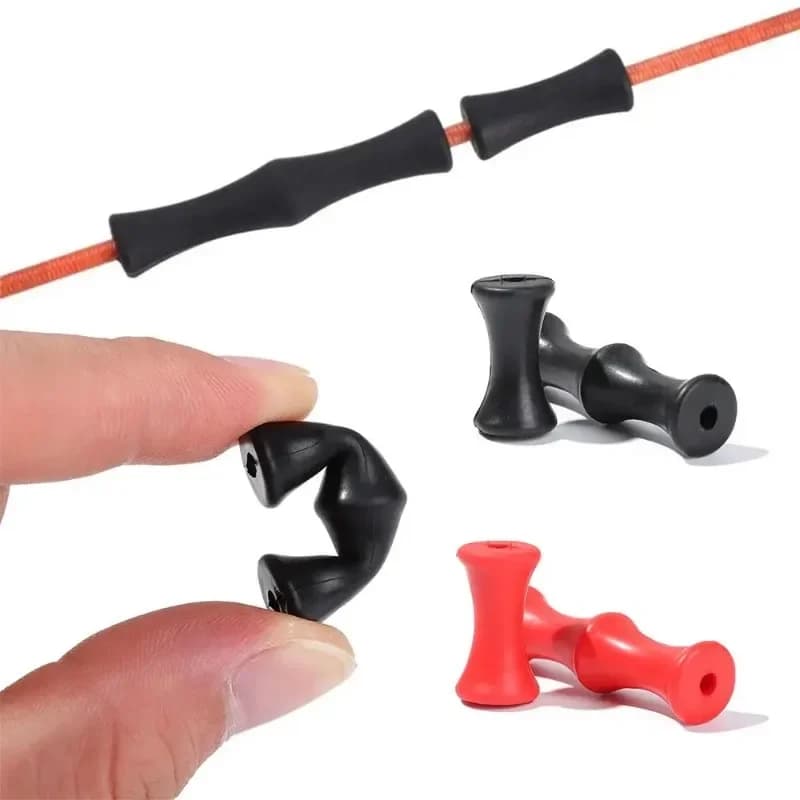 Set di Protezioni per Dita in Silicone Morbido per Tiro con l'Arco, Accessori per Caccia e Sport all'Aperto