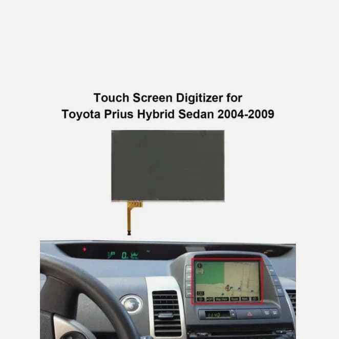 Digitalizzatore Touch Screen da 7.3 pollici 2004-2009 4-Pin 5V # LTA070B510F per Lexus per Toyota per Prius Sedan Fit All MFD sostituzione