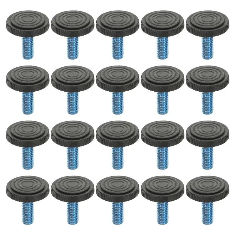 20PCS Piede livellante filettato su tipo Mobili Tavolo Sedia Glide Livellamento Piede Regolatore M6 Mobili Tazza Accessori Casa Vite