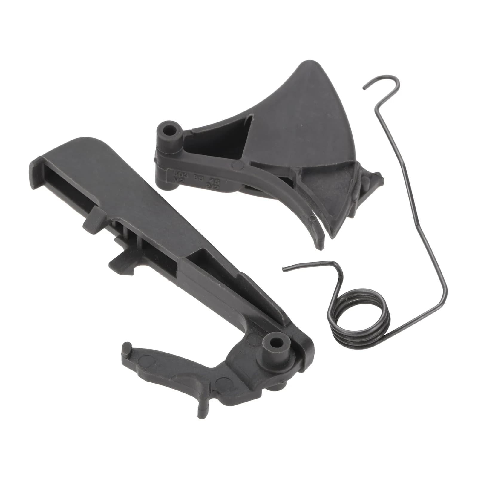 3 pz/set per Husqvarna 357 359 346XP 340 345 350 Kit molla di bloccaggio braccio grilletto acceleratore pezzo di ricambio motosega 503854401 503854501