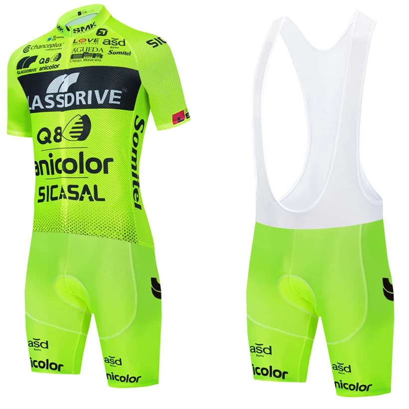 GLASSDRIVE Team Bike Maillot Jersey Suit Jackets Men 20D Road Ropa Bicycl Tshirt Pants Clothing