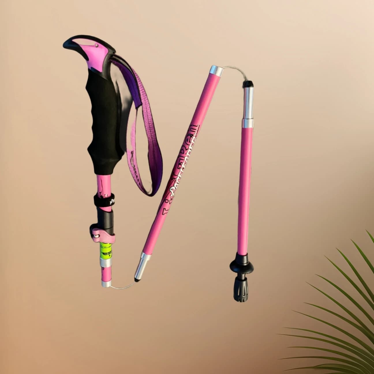 1pc carbon fiber climbing stick luxury walking rod folding trekking stick man stretch telescopic walking stick