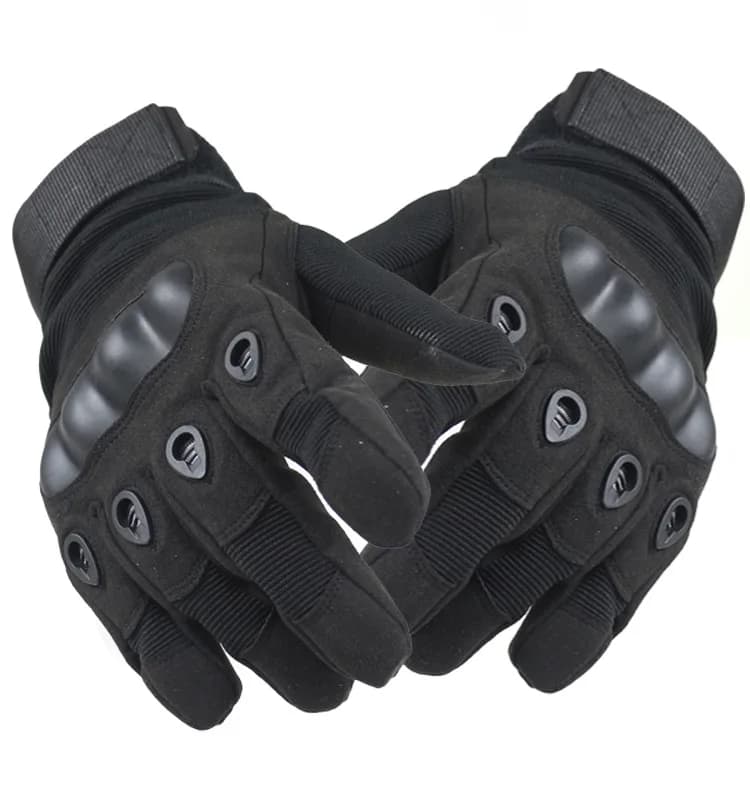 Guanti da moto a dita intere per uomo e donna, guanti tattici militari traspiranti per ciclismo, tiro, airsoft, combattimento, caccia