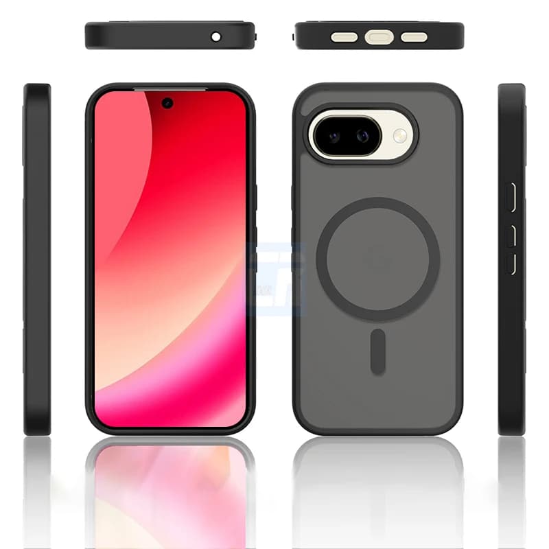Magnetic Case Opaca Translucent for Google Pixel 10a 9Pro 10Pro 10 Pro XL Compatible with Wireless MagSafe Charging