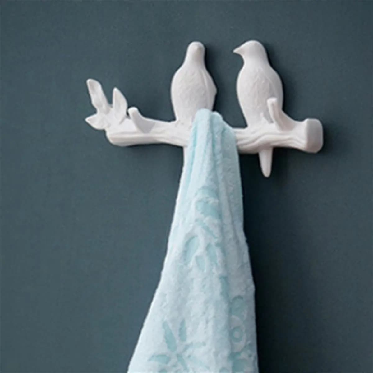 [Promotions]Bird Hanger for Wall Decorations Key Hanger Kitchen Coat Clothes Towel Hook Hat Handbag Holder Home A
