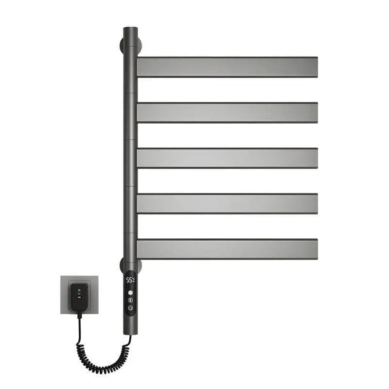 Portasciugamani elettrico rotante Bagno domestico WC Riscaldamento elettrico intelligente a temperatura costante asciugatura portasciugamani storag