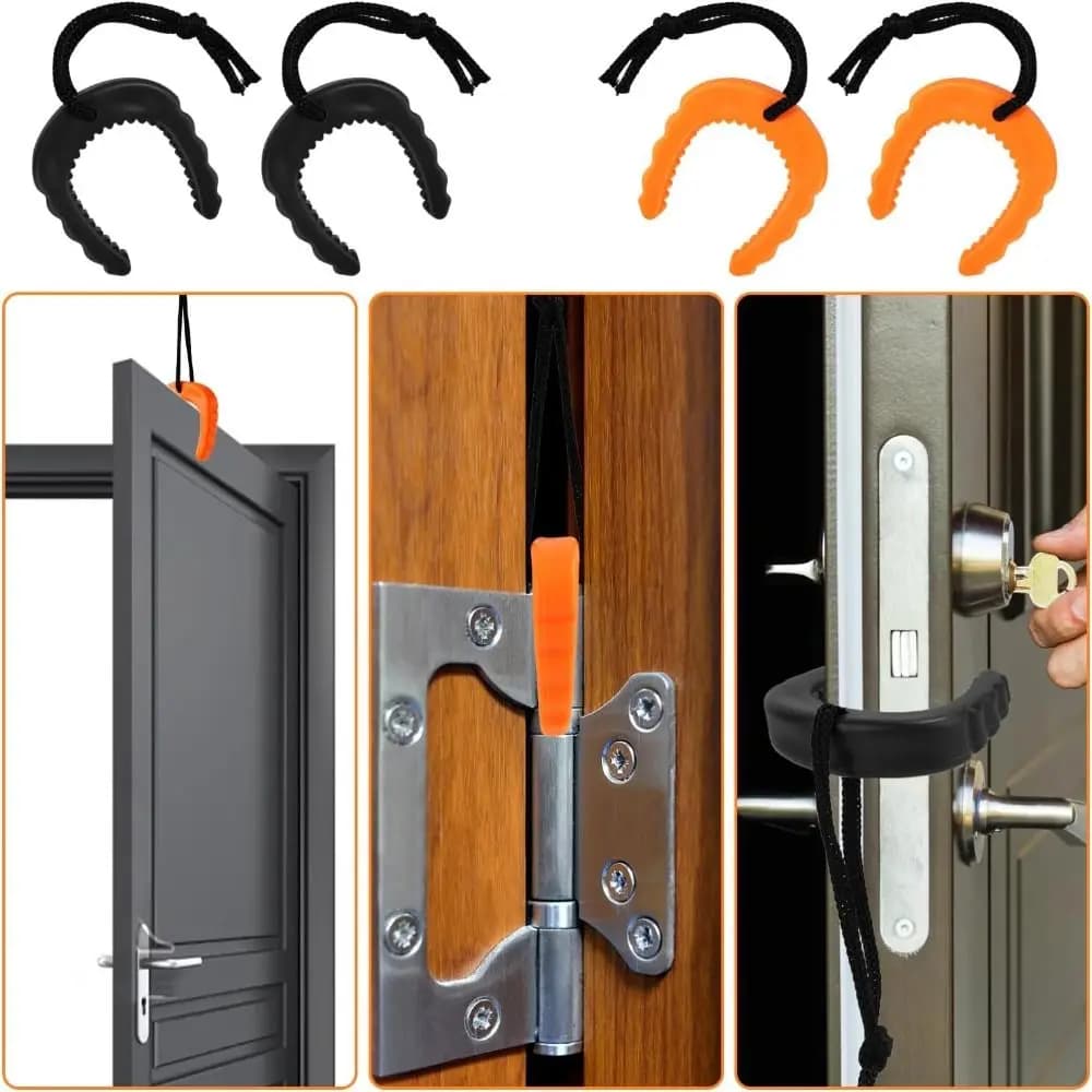 High Quality Rubber Door Jam Firefighter Gear Wedge Firefighter Wedge Door Stop Alarm Door