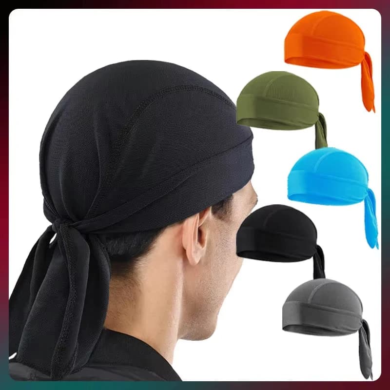Pirate cap for riding, breathable, anti-UV, mesh, with absorbent coating, for construction site, comfortable helmet cover, new