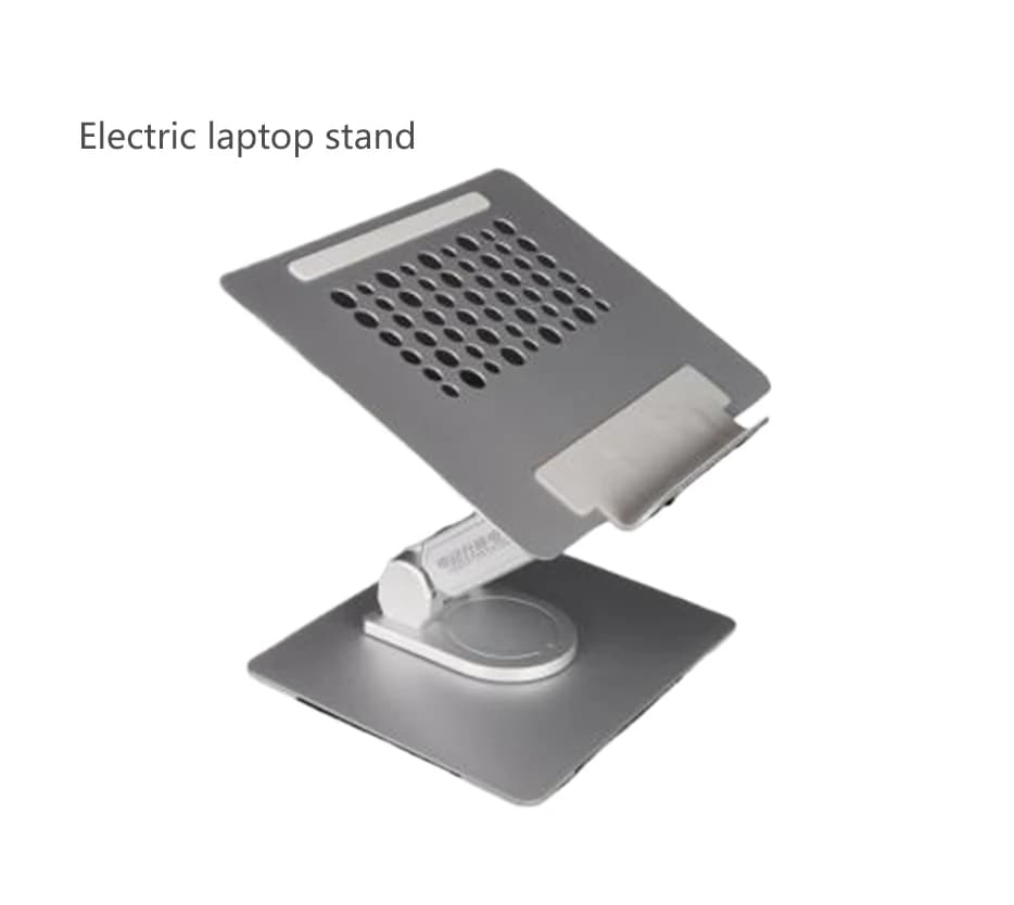 Supporto per tablet portatile con rotazione ergonomica Supporto per laptop pieghevole regolabile con rotazione a 360 gradi in alluminio