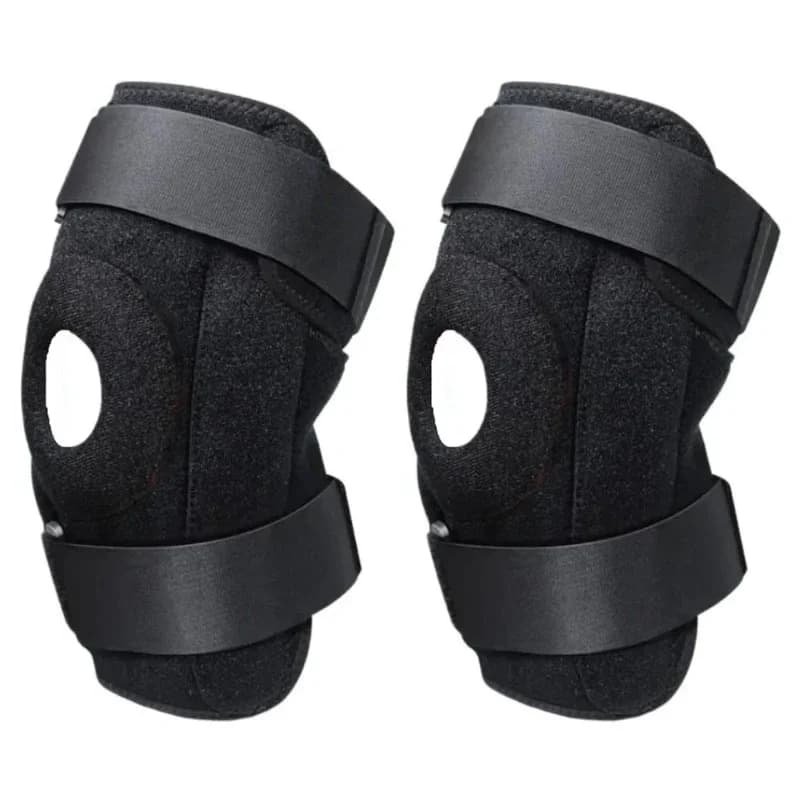1/2PCS supporto per ginocchio sportivo cintura per rotula nastro elastico per fasciatura cinturino sportivo ginocchiere fascia protettiva per ginocchiera calcio
