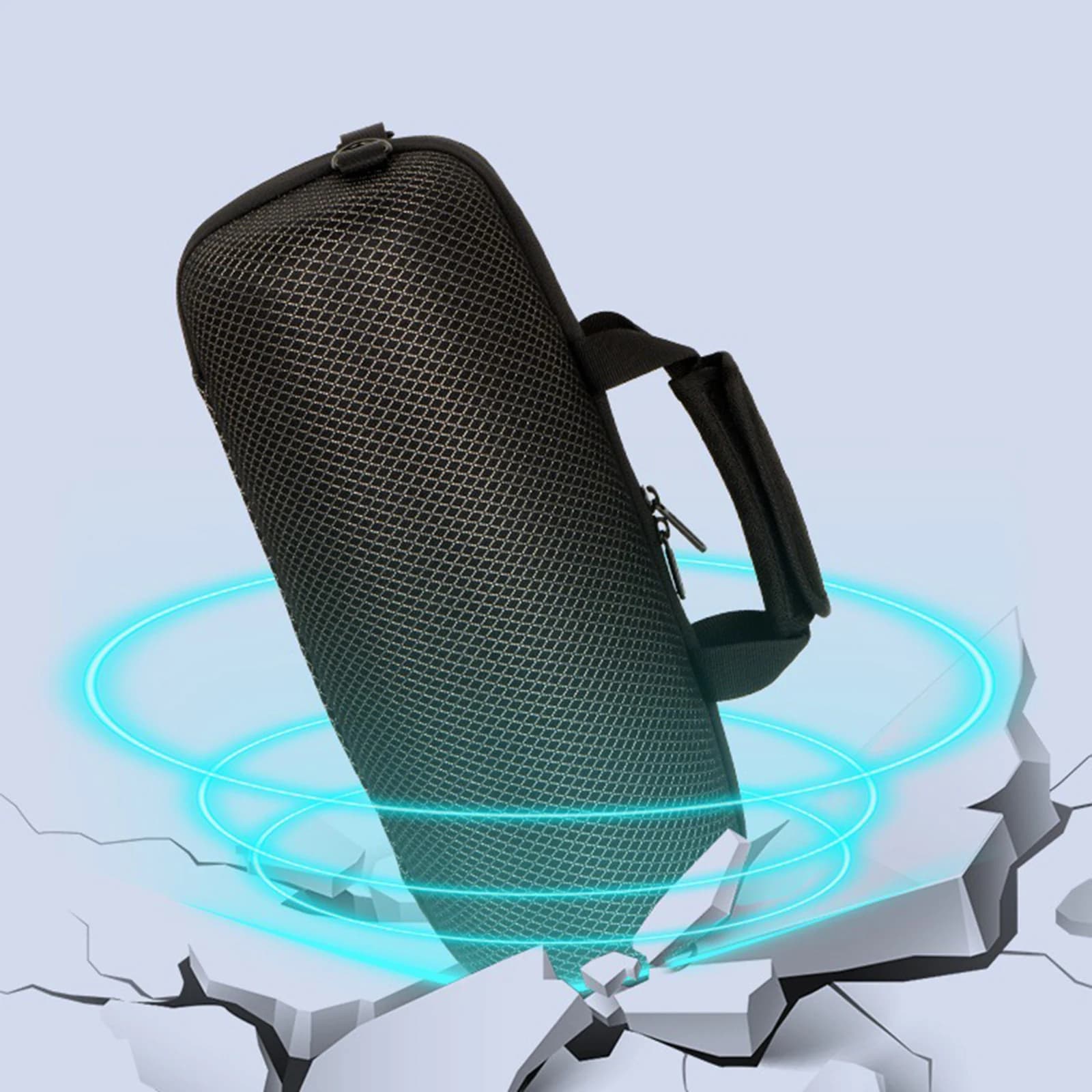 Travel Protective Storage Bag with Shoulder & Hand Strap EVA Protective Cover Case with Zipper Closure for XTREME5