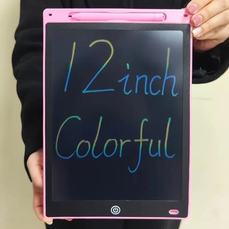 Tavoletta LCD da 10/12 Pollici per Disegno e Scrittura, Lavagna Magica per Bambini, Giocattolo Educativo