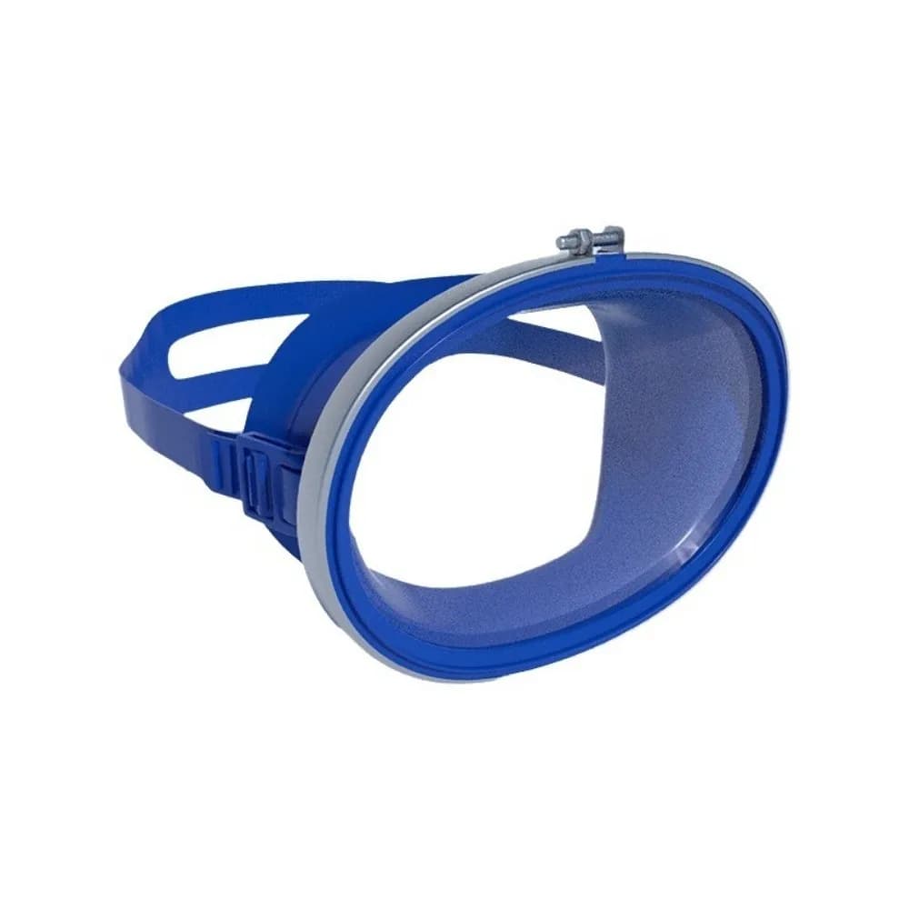 Waterproof Tempered Glass Diving Mask Single Lens Lightweight Snorkeling Mask Wide View Oval Shape Swimming Goggles Freediving