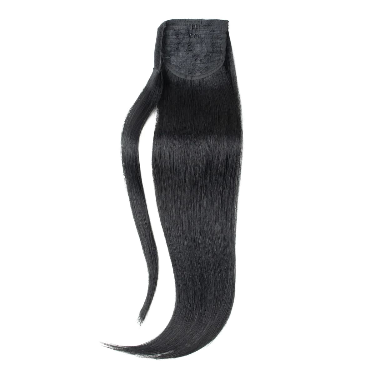 MRS HAIR Human Hair Horsetail Royal Natural Hair Clips in Horsetail High Horsetail for Human Hair # 60 Blondi 12-22 inch