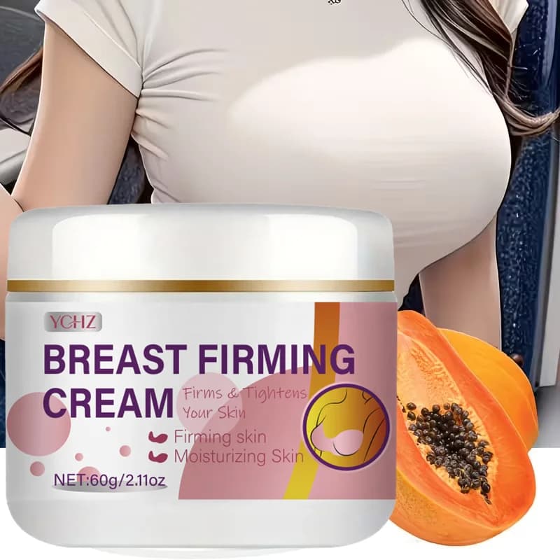 Crema per la cura del seno da donna - Rafforza e rassoda la pelle - Adatta a tutti i tipi di pelle, formula idratante, ammorbidisce la pelle, rassoda il seno - 60g