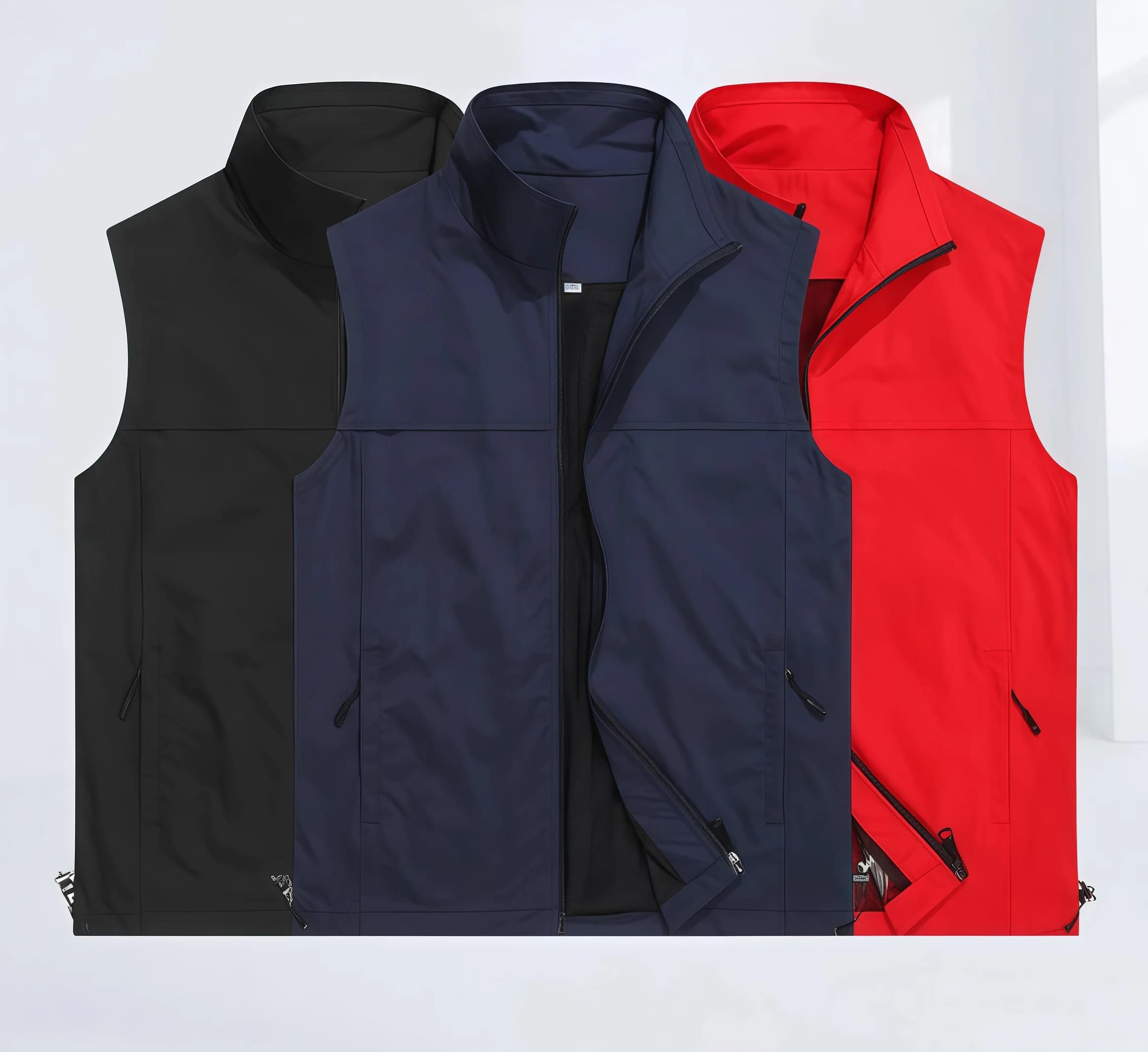 2026 New High-end Sports Work Jacket, Custom-made Work Uniform with Logo, Business Style Multi-pocketed Advertising Vest