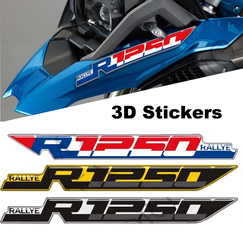 Kit adesivi di protezione in resina epossidica 3D per moto con becco anteriore per BMW R1250GS R1250 R 1250 GS LC HP Rallye