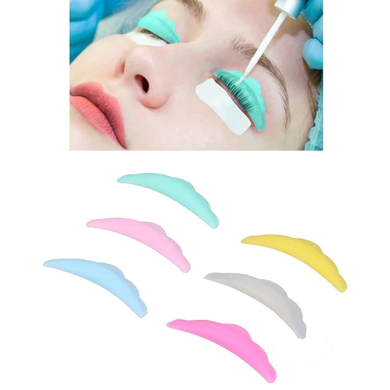 di5 pairs of silicone bearings for eyelash lifting (XS S M L XL) and curlers for permanent eyelashes di