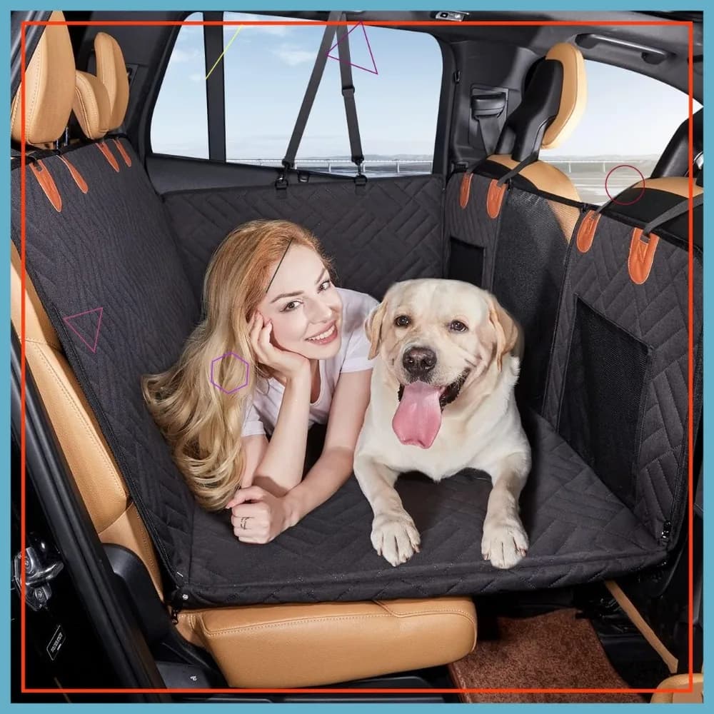 Estensore per Sedile Posteriore Auto con Letto per Cani, Amaca Impermeabile per SUV e Camion, Tappetino da Viaggio Antiscivolo