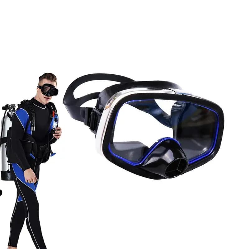 Scuba diving equipment for swimming face with wide view Swim mask with big frame Diving equipment for adults for swimming training