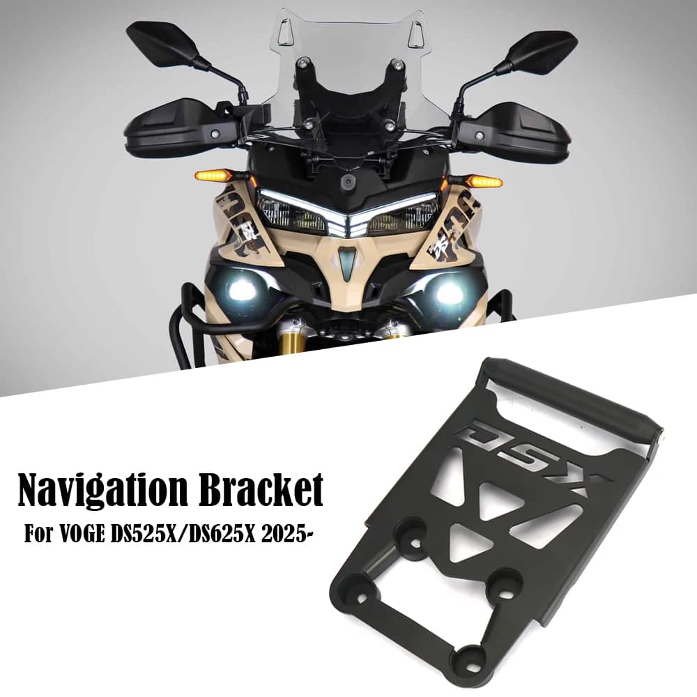 Per VOGE DS525X DS525 DS625X 625DSX 625DS 2025- NUOVI Accessori Moto Staffa di Navigazione GPS Supporto Del Telefono Mobile Del Basamento 22mm