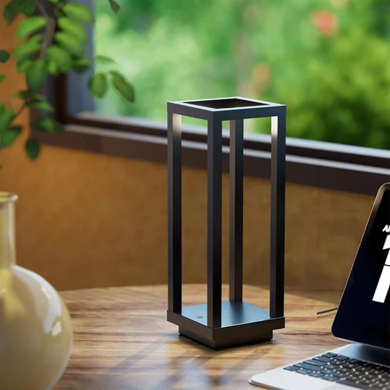USB Portable Night Lamp Rechargeable with Touch Sensor, Camping Light, Desk Lamp for Hotel, Comodin Light