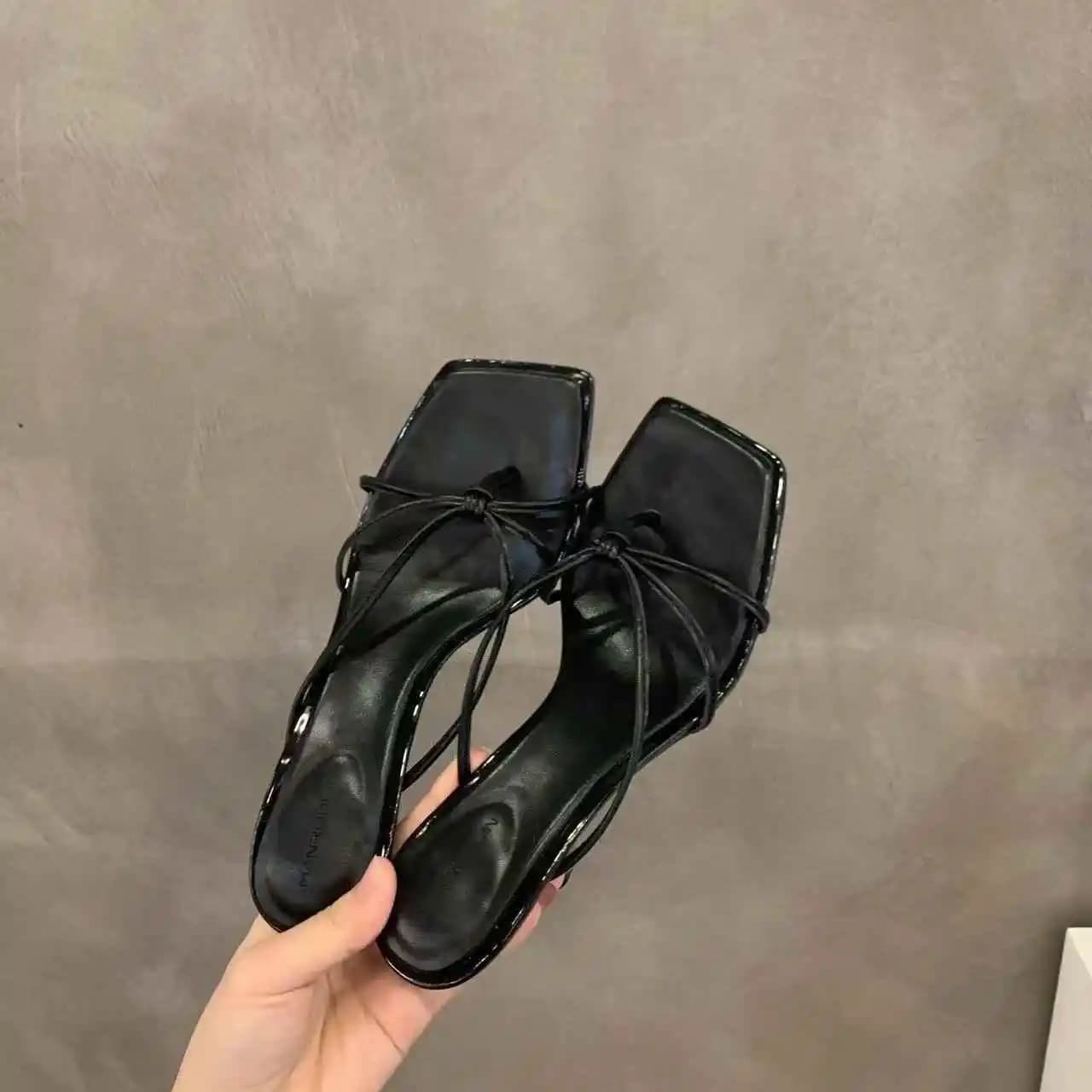 Eleganti Sandali da Fata per Esterni Estivi di Alta Gamma con Tacco Alto, Comodi, Traspiranti e alla Moda