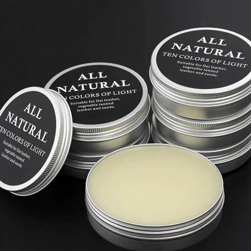 Olio per la manutenzione della pelle Crema per l'olio di visone Crema per la cura della pelle Pratica crema per la manutenzione della riparazione della pelle per borse per scarpe in pelle