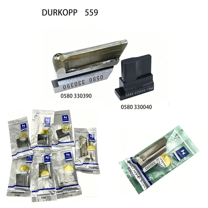STRONG H 0580 330390 0580 330040 Cutting Knife Set for DURKOPP 559 Buttonhole Sewing Machine Round Headed Locksmith Machine