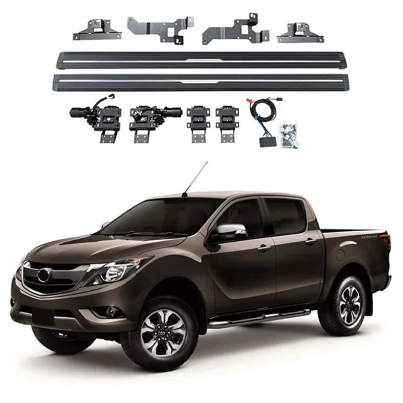 Presa di fabbrica vendita calda ricambi auto gradini laterali elettrici pedana PER MAZDA BT50 2015 2020 gradino alimentato