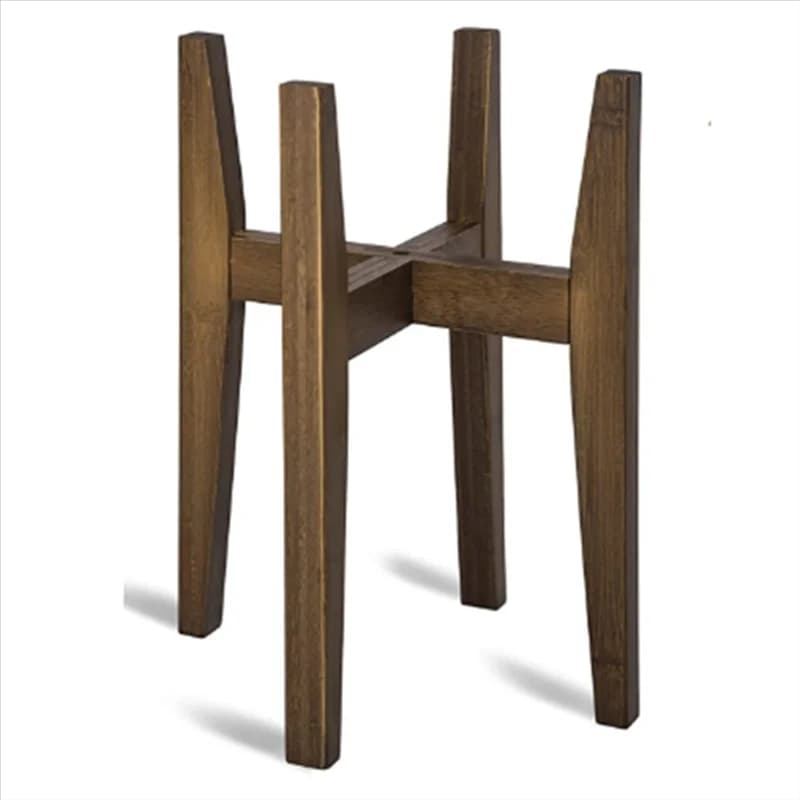 A04I Plant Stand Adjustable Modern Indoor Plants Stands Corner Flower Holder for Indoor Outdoor Fits 18 to 30CM Pots