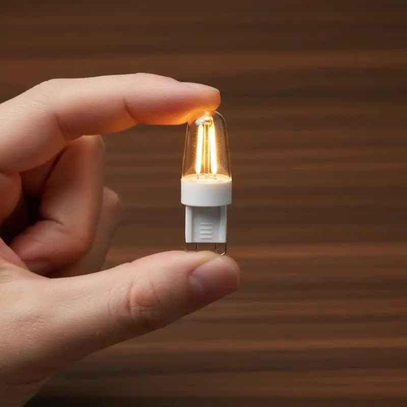 G9 Led Filament Light 110V/220V 120V/230V 2W 4W COB Small Spotlight Candle Dimming Glass Shell Bulb Living Room Home House Lamp