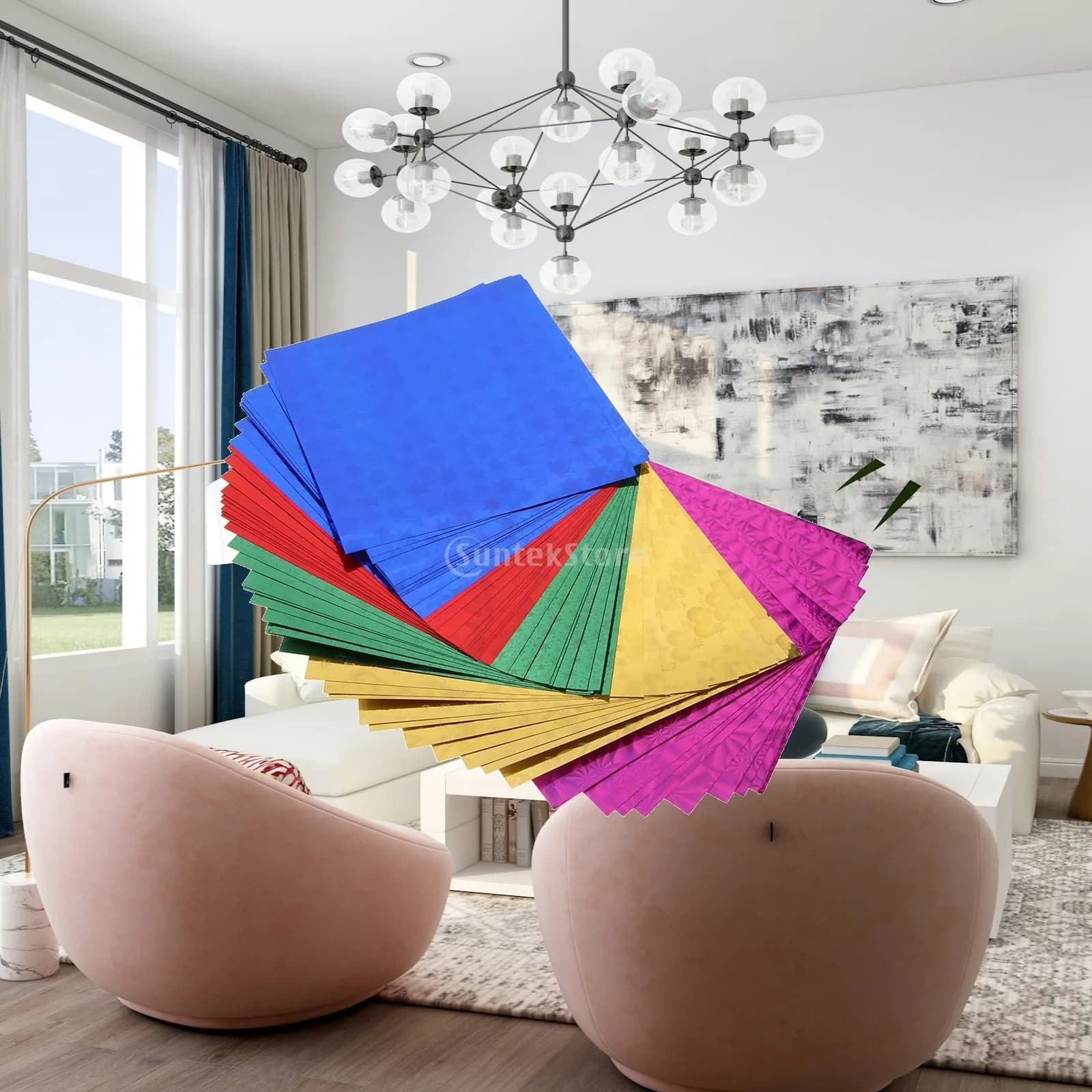Decorative Scrapbook Origami Paper Sheets Craft Material for Arts DIY Handmade Kids Children Creative Classroom Accessories