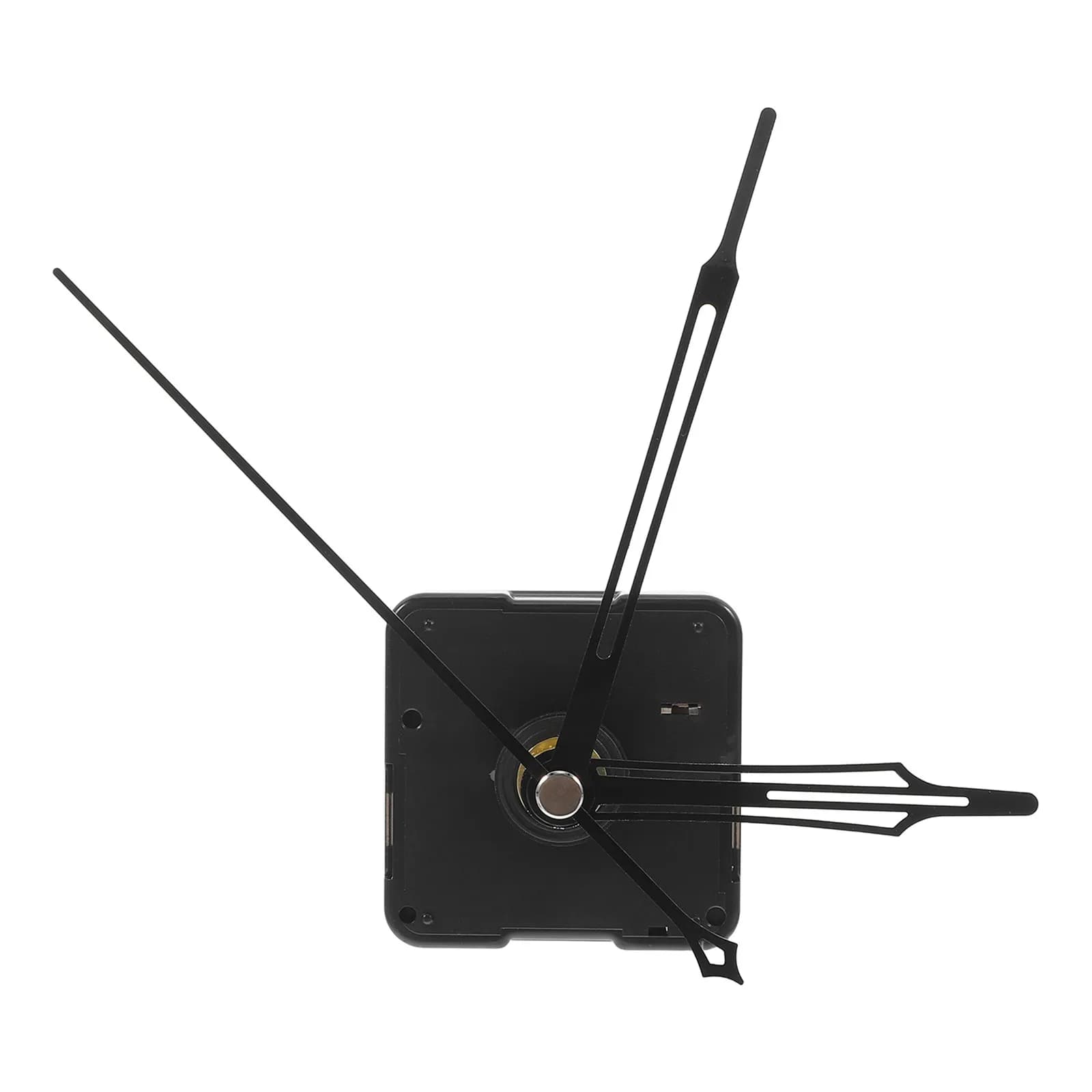 Quartz Clock Movement Set, Silent, with Long Arm Mechanism and 30 cm Clock Repair Kit, 8-10 mm Thickness