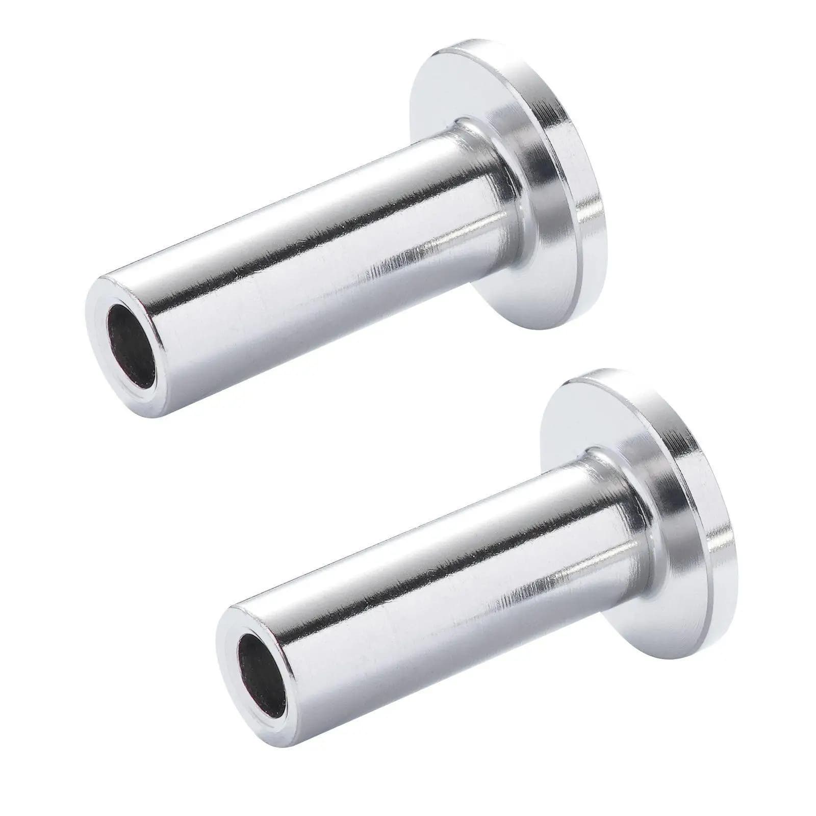 T316 Set di manicotti in acciaio inossidabile da 121 pezzi per ringhiera per cavi in fune metallica da 1/8" con punta da trapano gratuita Argento Grado marino