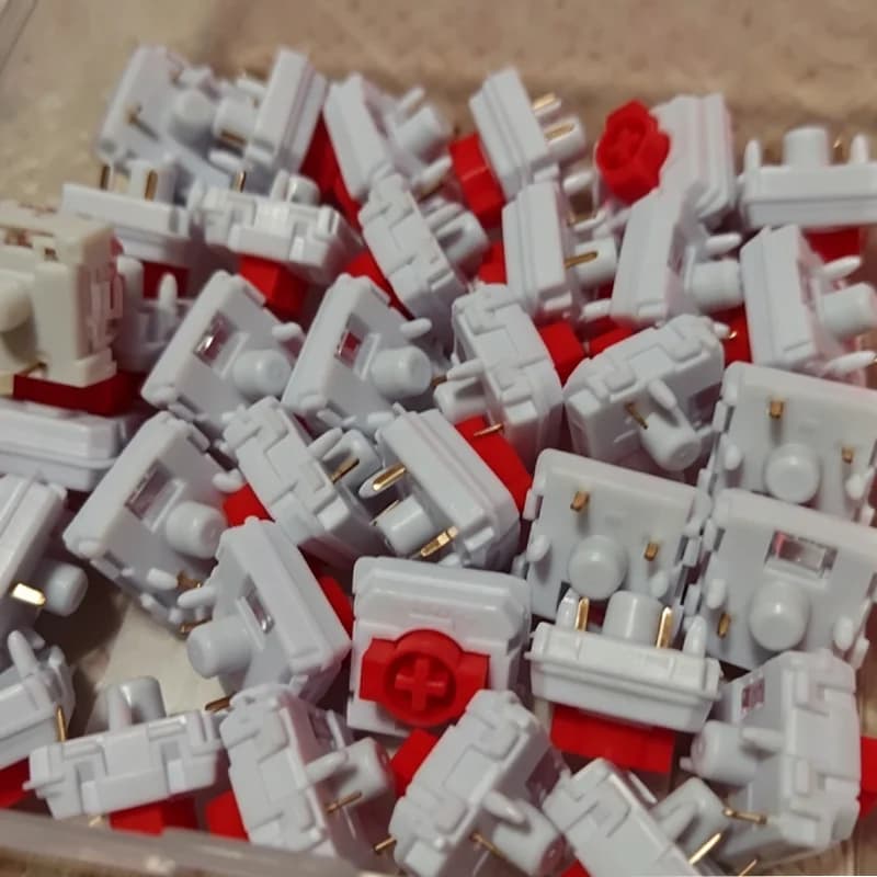 NuPhy Nano Switch Low Profile/Max Linear Switch hot-swapping Quick Trigger Accessori per tastiera meccanica compatibili con trigger a scatto rapido