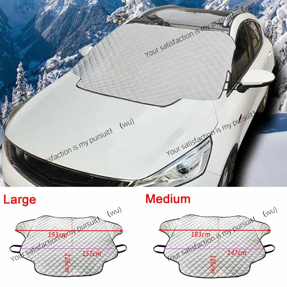 1 pz Inverno Auto Parabrezza Anteriore Coperture Parabrezza Tende Da Sole Auto-mobile Anti-Neve Gelo Scudo Coperture di Protezione Della Polvere